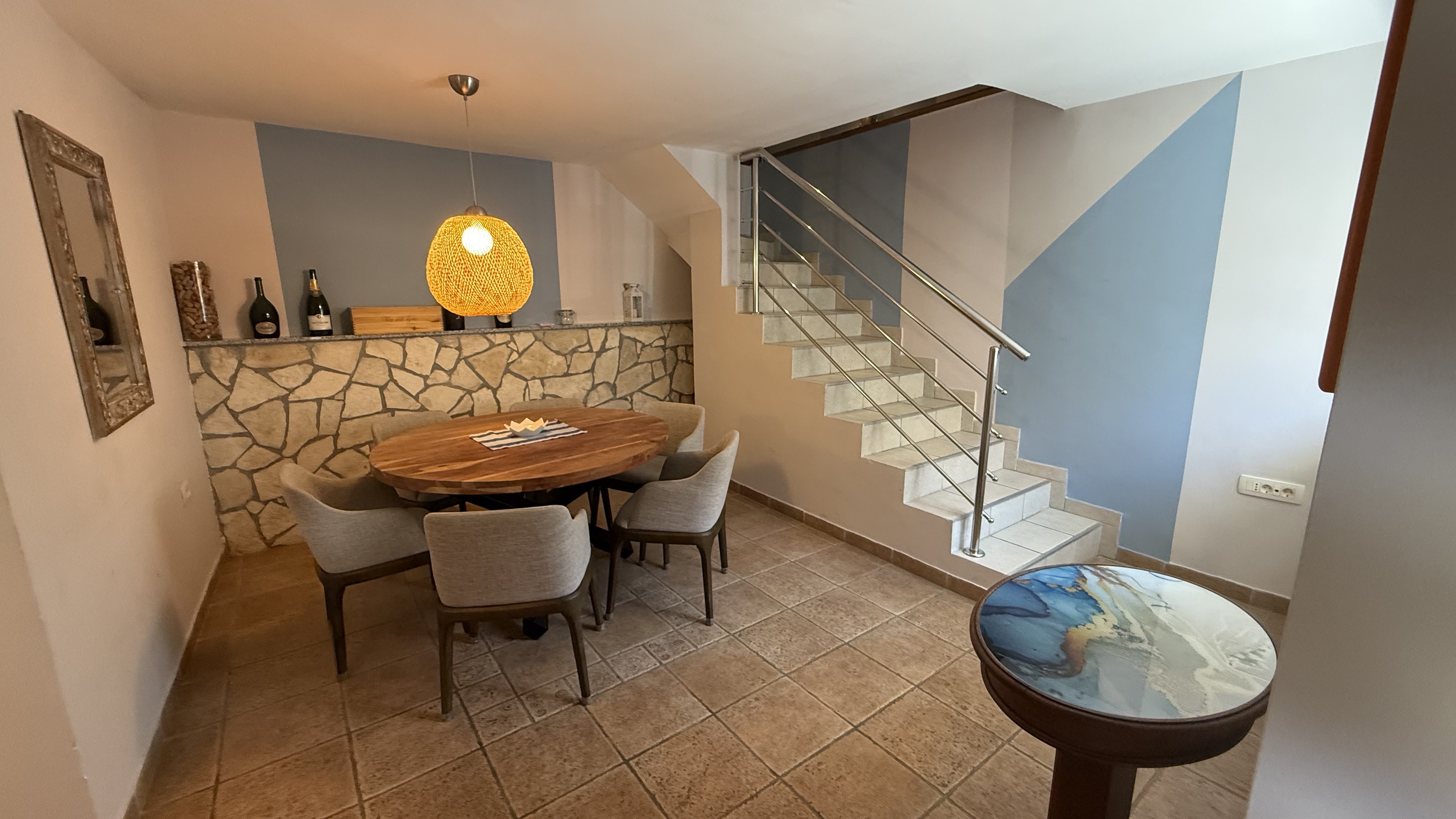 Kitchen and dining